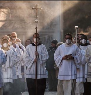 Procession du Mercredi des cendres (Photo : Massimiliano Migliorato/Catholic Press Photo)