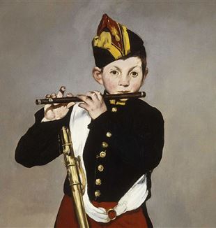Édouard Manet, Le fifre (dét.), 1866