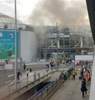 L'aéroport de Bruxelles après les explosions