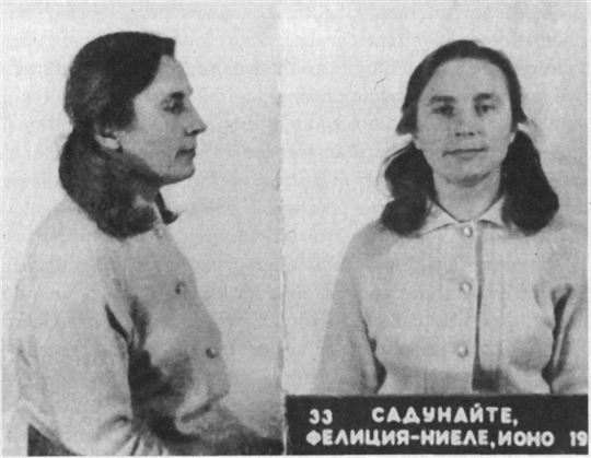 La photo de l'arrestation en 1974