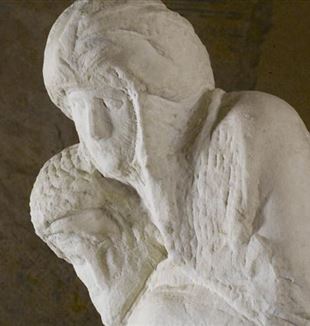 La Pietà Rondanini de Michel-Ange (détail)