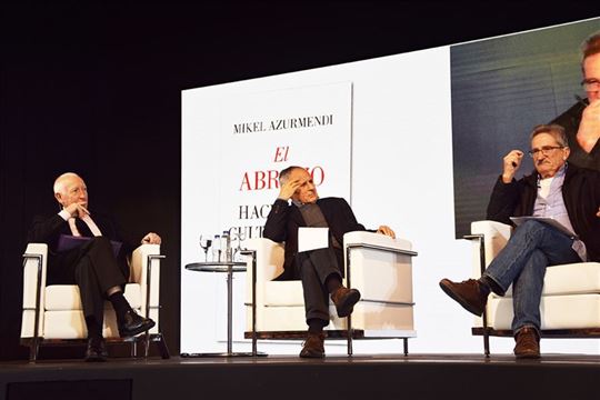 Joseba Arregi, Julián Carrón et Mikel Azurmendi