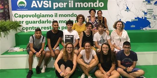 Lycéens et professeurs d’Albenga au Meeting de Rimini