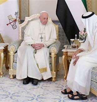 Le pape à Abu Dhabi