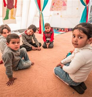 Enfants syriens réfugiés au Liban