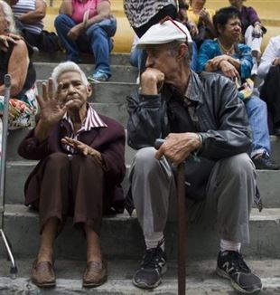 Personnes âgées au Venezuela 