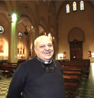 Le père Bruno Castricini