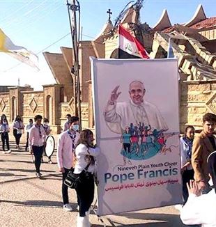 En attendant le pape à Mossoul