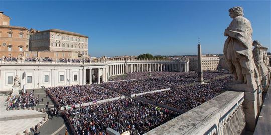 Audience de pape François à CL, 15 octobre 2022 (Photo Massimo Quattrucci/Fraternité CL)