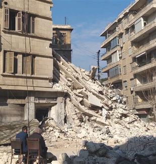 Alep, le 8 février 2023. Deux jours après le tremblement de terre