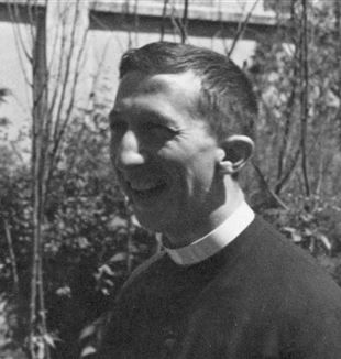 Don Giussani, le jour de sa première messe à Desio, le 31 mai 1945 (Archives personnelles Livia Giussani)