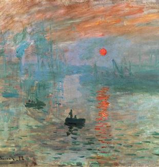 Claude Monet, "Impression. Soleil Levant", 1872